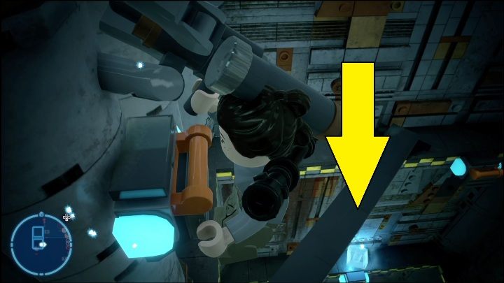 Ta znajdźka leży między częściami, we wschodniej części regionu - LEGO Skywalker Saga: Miejsce katastrofy - lista wszystkich łamigłówek - LEGO Skywalker Saga - poradnik do gry