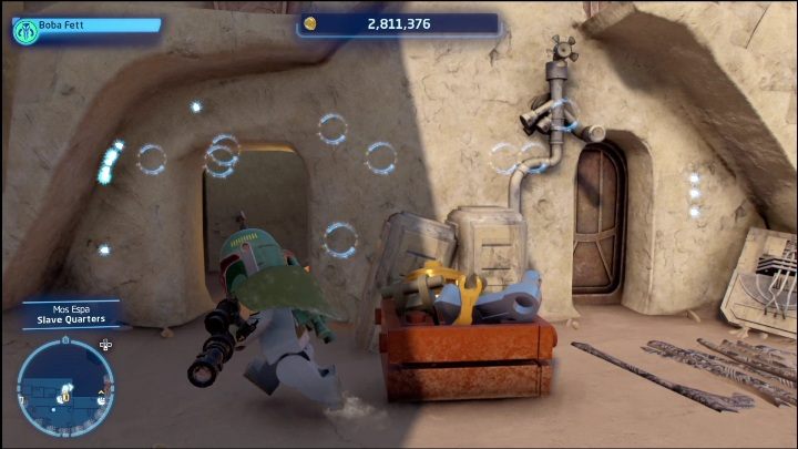 Ta karta schowana została w niewiele wnęce, położonej z tyłu domu - LEGO Skywalker Saga: Karty z danymi - lista wszystkich - LEGO Skywalker Saga - poradnik do gry