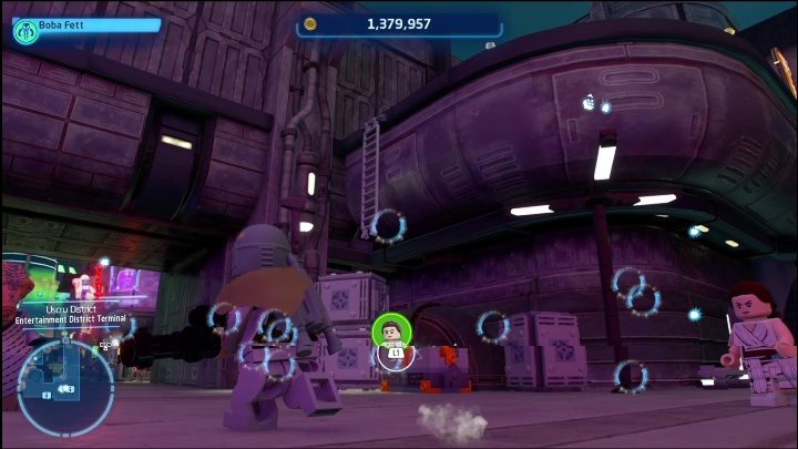 Ten klocek znajdziecie na budynku - LEGO Skywalker Saga: Dzielnica Uscru - lista wszystkich łamigłówek - LEGO Skywalker Saga - poradnik do gry