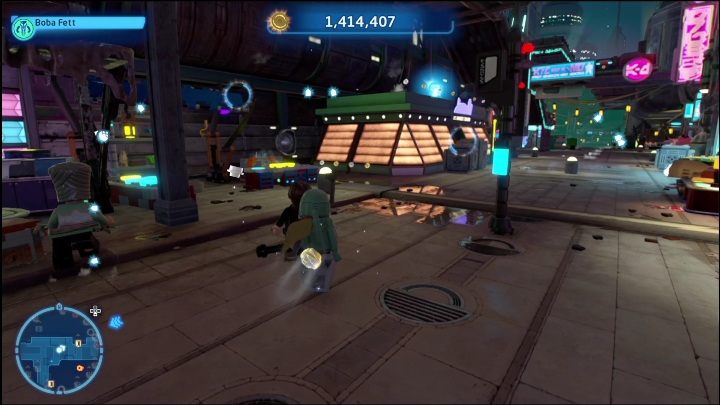 Ta znajdźka po prostu leży na dachu - LEGO Skywalker Saga: Dzielnica Uscru - lista wszystkich łamigłówek - LEGO Skywalker Saga - poradnik do gry