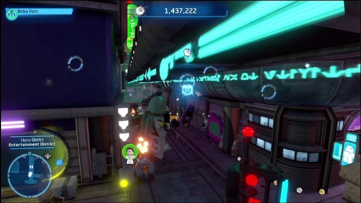 Do tej znajdźki można dostać się na kilka sposobów - LEGO Skywalker Saga: Dzielnica Uscru - lista wszystkich łamigłówek - LEGO Skywalker Saga - poradnik do gry