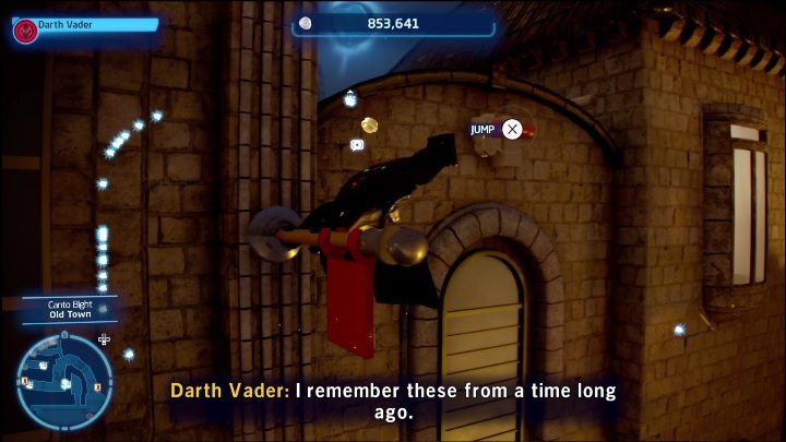 Ten klocek leży na dachu budynku - LEGO Skywalker Saga: Canto Bight - lista wszystkich łamigłówek - LEGO Skywalker Saga - poradnik do gry