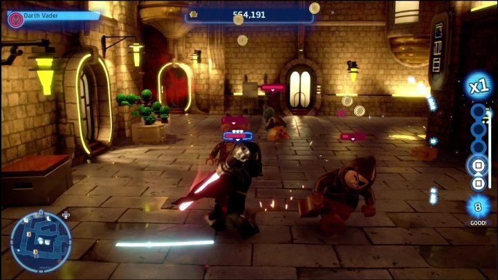 Klocek leży pomiędzy budynkami - LEGO Skywalker Saga: Canto Bight - lista wszystkich łamigłówek - LEGO Skywalker Saga - poradnik do gry