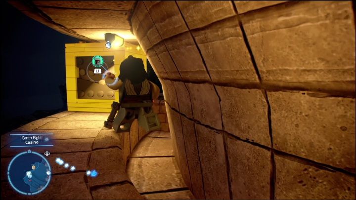 Do tego klocka dojdziecie po pomarańczowych elementach dostępnych na wieży - LEGO Skywalker Saga: Canto Bight - lista wszystkich łamigłówek - LEGO Skywalker Saga - poradnik do gry