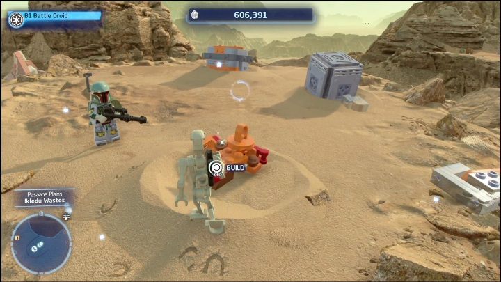 Do zdobycia tego statku potrzebujecie dwóch postaci - Złoczyńcy i Łowcy Nagród - LEGO Skywalker Saga: Zakazana Dolina - lista wszystkich łamigłówek - LEGO Skywalker Saga - poradnik do gry