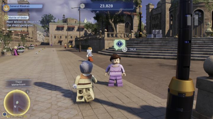 Na koniec wylądujcie w Theed na planecie Naboo - LEGO Skywalker Saga: Skaldowie (Rock Music) - solucja, opis przejścia - LEGO Skywalker Saga - poradnik do gry