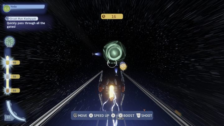 Próba polega na zaliczeniu wszystkich 16 bram w jak najkrótszym czasie - LEGO Skywalker Saga: Kashyyyk - próby, solucja, opis przejścia - LEGO Skywalker Saga - poradnik do gry