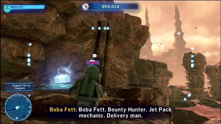 Klocek znajdziecie zaraz przy miejscu, w którym wyląduje statek, gdy dostaniecie się na planszę - LEGO Skywalker Saga: Ul Stalgasin - lista wszystkich łamigłówek - LEGO Skywalker Saga - poradnik do gry