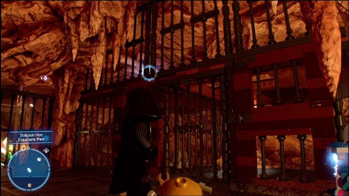 Klocek znajdziecie na klatce w legowisku zwierząt - LEGO Skywalker Saga: Ul Stalgasin - lista wszystkich łamigłówek - LEGO Skywalker Saga - poradnik do gry