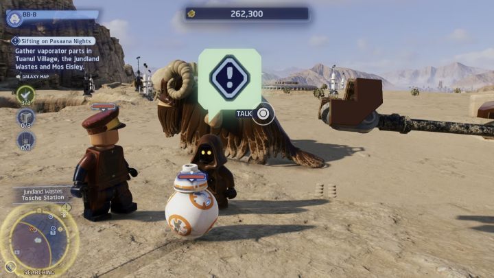 2 - LEGO Skywalker Saga: Zadośćuczynne zbieranie zasobów (Sifting on Pasaana Nights) - solucja, opis przejścia - LEGO Skywalker Saga - poradnik do gry