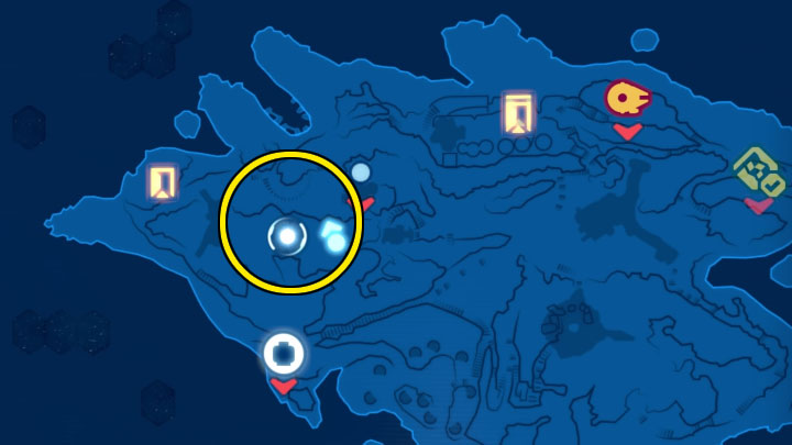 Musicie dotrzeć do wysokich skalnych półek z zachodniej części wyspy - LEGO Skywalker Saga: Gdzie jest wookiee? (Wheres the Wookiee?) - lista wszystkich (cz. 1) - LEGO Skywalker Saga - poradnik do gry