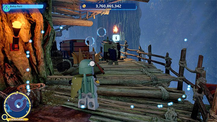 W celu dotarcia do poszukiwanego NPC-a pomagajcie sobie bieganiem po kładkach, korzystaniem z opcji zjeżdżania na linach i chwytaniem się zaczepów - LEGO Skywalker Saga: Gdzie jest wookiee? (Wheres the Wookiee?) - lista wszystkich (cz. 1) - LEGO Skywalker Saga - poradnik do gry