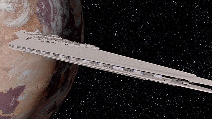 Odnalezieniem Wookieego możecie zająć się dopiero po odblokowaniu niszczyciela Executor, który jest jednym z 5 okrętów flagowych (Capital Ships) - LEGO Skywalker Saga: Gdzie jest wookiee? (Wheres the Wookiee?) - lista wszystkich (cz. 2) - LEGO Skywalker Saga - poradnik do gry