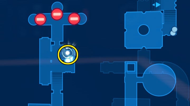 Klocek ukryto w północno-zachodniej części Gwiazdy Śmierci II, na górnym poziomie - LEGO Skywalker Saga: Gwiazda Śmierci II (Death Star II) - odblokowanie i lista wszystkich łamigłówek - LEGO Skywalker Saga - poradnik do gry