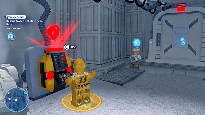 Połączcie C-3PO w całość w nowym pomieszczeniu i skorzystajcie z nowego terminalu - LEGO Skywalker Saga: Mroźna rebelia (Frosty Rebels) - opis przejścia wyzwania - LEGO Skywalker Saga - poradnik do gry