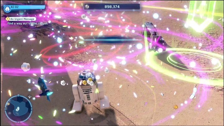 Aby otrzymać kapsułę ratunkową potrzebujecie postaci C-3PO - LEGO Skywalker Saga: Pustynia Jundlandii- lista wszystkich łamigłówek - LEGO Skywalker Saga - poradnik do gry