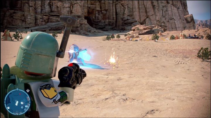 Żeby zdobyć tę znajdźkę musicie się nabiegać - LEGO Skywalker Saga: Pustynia Jundlandii- lista wszystkich łamigłówek - LEGO Skywalker Saga - poradnik do gry