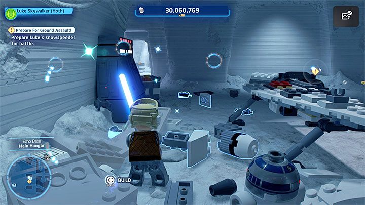 Po odnalezieniu Lukea w pierwszej misji fabularnej wznowicie zmagania w bazie Echo (Echo Base) - LEGO Skywalker Saga: Szturm na bazę Echo (Assault on Echo Base) - solucja, opis przejścia - LEGO Skywalker Saga - poradnik do gry