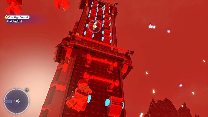 W kolejnej scenie czeka Was wspinaczka na szczyt pionowej konstrukcji - LEGO Skywalker Saga: Przewaga wysokości (The High Ground) - solucja, opis przejścia - LEGO Skywalker Saga - poradnik do gry