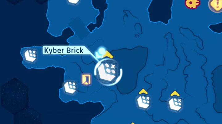 Rodzaj znajdźki: Łamigłówka - Klocek Kyber - LEGO Skywalker Saga: Bagno smokowęża - lista wszystkich łamigłówek - LEGO Skywalker Saga - poradnik do gry