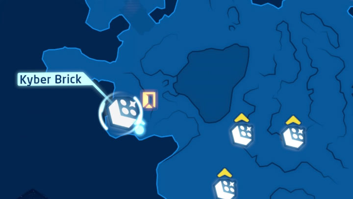 Rodzaj znajdźki: Łamigłówka - Klocek Kyber - LEGO Skywalker Saga: Bagno smokowęża - lista wszystkich łamigłówek - LEGO Skywalker Saga - poradnik do gry