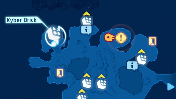 Rodzaj znajdźki: Łamigłówka - Klocek Kyber - LEGO Skywalker Saga: Bagno smokowęża - lista wszystkich łamigłówek - LEGO Skywalker Saga - poradnik do gry