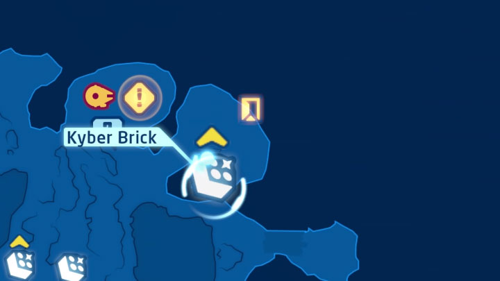 Rodzaj znajdźki: Łamigłówka - Klocek Kyber - LEGO Skywalker Saga: Bagno smokowęża - lista wszystkich łamigłówek - LEGO Skywalker Saga - poradnik do gry