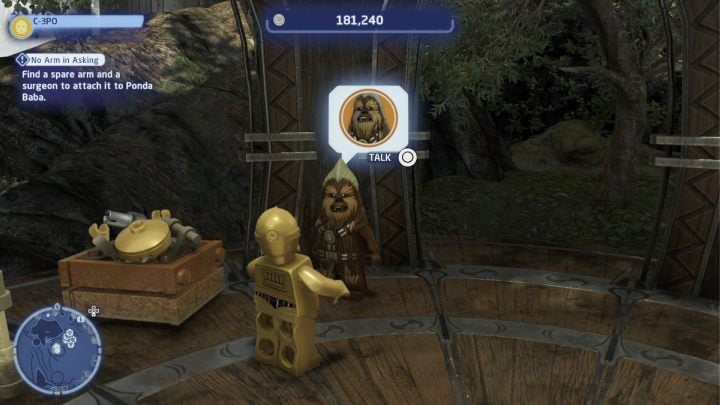 Sterując droidem protokolarnym, porozmawiajcie ze zleceniodawcą i przyjmijcie zadanie - LEGO Skywalker Saga: Wychodząc obronną ręką (Armed and Ready) - solucja, opis przejścia - LEGO Skywalker Saga - poradnik do gry