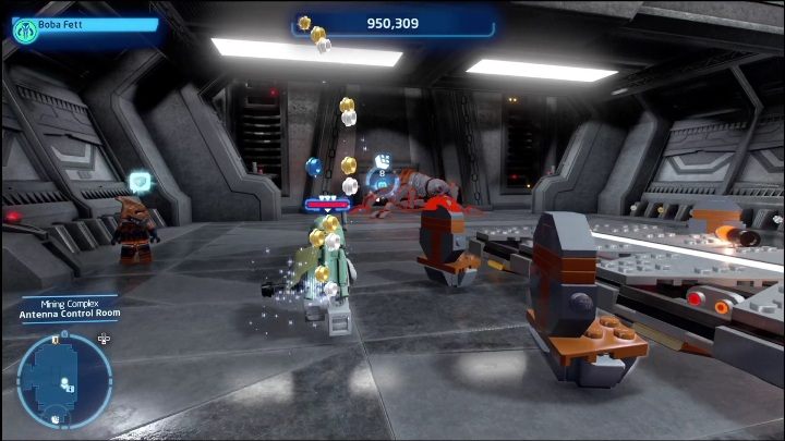 Ten klocek znajdziecie w Pomieszczeniu Kontroli Anten - LEGO Skywalker Saga: Kompleks kopalniany - lista wszystkich łamigłówek - LEGO Skywalker Saga - poradnik do gry