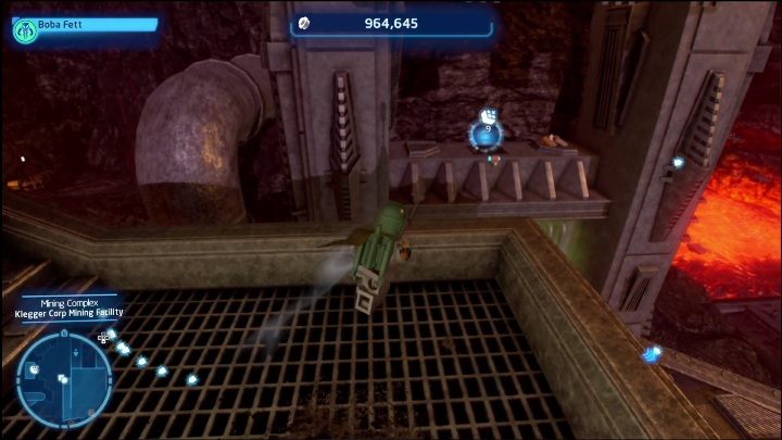 Kolejną znajdźkę zobaczycie zaraz nad miejsce, w którym znaleźliście Toksyczne tarapaty - LEGO Skywalker Saga: Kompleks kopalniany - lista wszystkich łamigłówek - LEGO Skywalker Saga - poradnik do gry