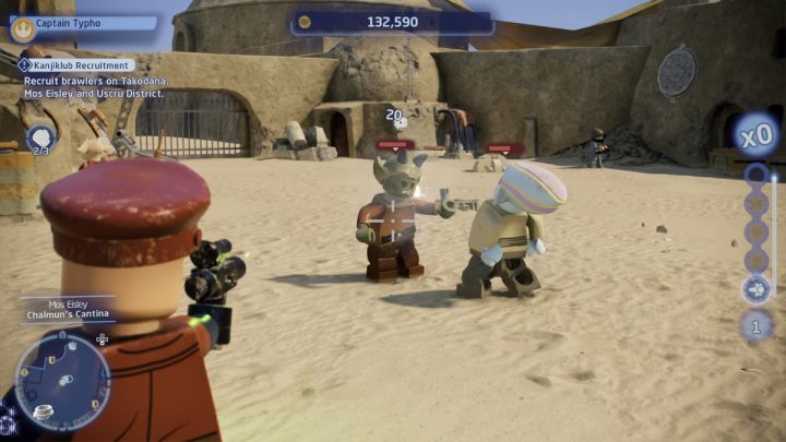 Udajcie się na planetę Tatooine do Mos Eisley - LEGO Skywalker Saga: Rekrutacja Kanjiklubu (Kanjiklub Recruitment) - solucja, opis przejścia - LEGO Skywalker Saga - poradnik do gry