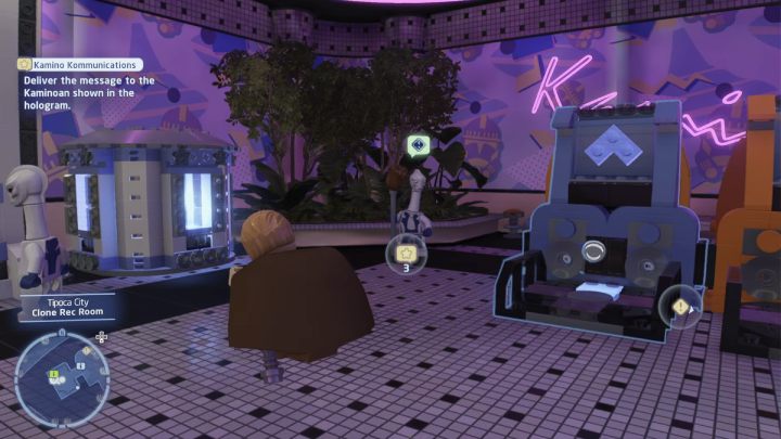 Idźcie prosto korytarzem i wejdźcie do pomieszczenia po prawej stronie - LEGO Skywalker Saga: Komunikacja na Kamino (Kamino Kommunications) - solucja, opis przejścia - LEGO Skywalker Saga - poradnik do gry