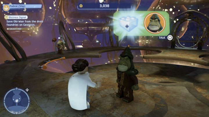 Przyjmijcie zadanie od zleceniodawcy w mieście Gungan - LEGO Skywalker Saga: Za(gun)ginieni (Gungans Gone) - solucja, opis przejścia - LEGO Skywalker Saga - poradnik do gry