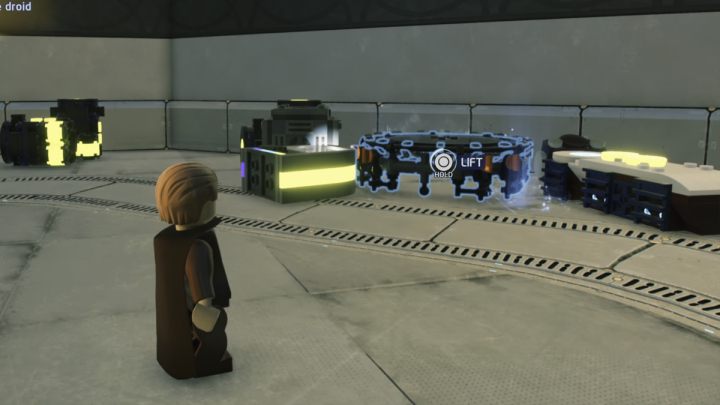 Zeskoczcie w dół i porozmawiajcie z gunganinem - LEGO Skywalker Saga: Za(gun)ginieni (Gungans Gone) - solucja, opis przejścia - LEGO Skywalker Saga - poradnik do gry