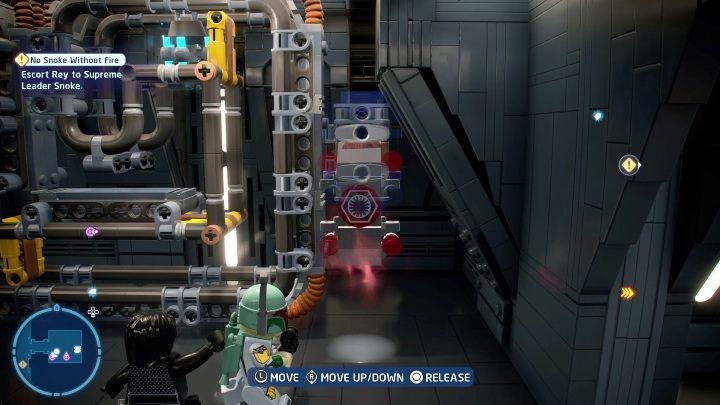 Następne zadanie wymaga koordynacji dwóch elementów - LEGO Skywalker Saga: Ostatni Jedi - lista znajdziek i nagrody - LEGO Skywalker Saga - poradnik do gry