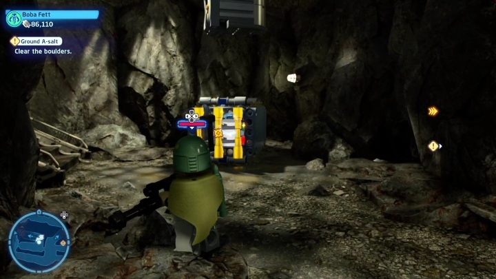 Do ostatniej znajdźki dostaniecie się dzięki droidowi protokolarnemu - LEGO Skywalker Saga: Ostatni Jedi - lista znajdziek i nagrody - LEGO Skywalker Saga - poradnik do gry