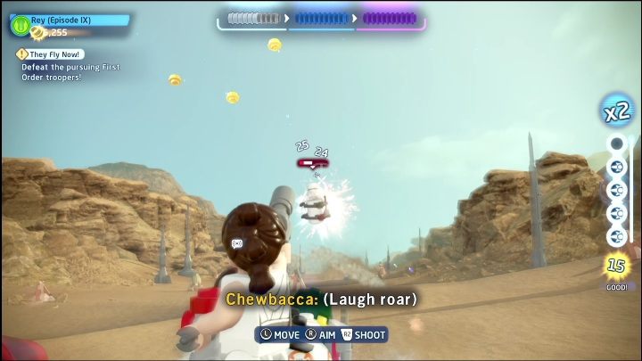 Kolejne 4 części zdobywa się dokładnie w ten sam sposób - LEGO Skywalker Saga: Skywalker Odrodzenie - lista znajdziek i nagrody - LEGO Skywalker Saga - poradnik do gry