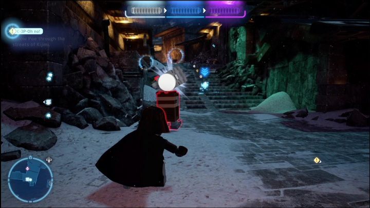 Już na samym początku etapu będziecie mieli okazję do zdobycia pierwszej znajdźki - LEGO Skywalker Saga: Skywalker Odrodzenie - lista znajdziek i nagrody - LEGO Skywalker Saga - poradnik do gry