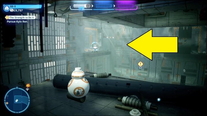 Kolejna znajdźka znajduje się niedaleko - LEGO Skywalker Saga: Skywalker Odrodzenie - lista znajdziek i nagrody - LEGO Skywalker Saga - poradnik do gry