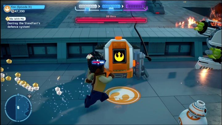 Ostatnią znajdźkę zdobędziecie po pokonaniu bossa - LEGO Skywalker Saga: Skywalker Odrodzenie - lista znajdziek i nagrody - LEGO Skywalker Saga - poradnik do gry