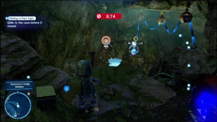 Ten klocek schowany został w jaskini - LEGO Skywalker Saga: Obóz ruchu oporu - lista wszystkich łamigłówek - LEGO Skywalker Saga - poradnik do gry