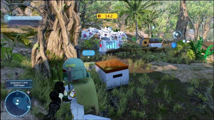 Ta znajdźka zamknięta jest w skrzyni - LEGO Skywalker Saga: Obóz ruchu oporu - lista wszystkich łamigłówek - LEGO Skywalker Saga - poradnik do gry