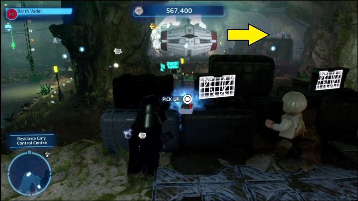 Do tego klocka dostaniecie się dzięki karcie - LEGO Skywalker Saga: Obóz ruchu oporu - lista wszystkich łamigłówek - LEGO Skywalker Saga - poradnik do gry