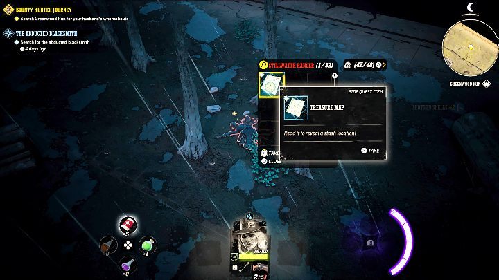 W niektórych miejscach lub w ciałach pokonanych przeciwników możecie znaleźć mapy, które wskazują miejsce zakopania skarbu - Weird West: Porady na start - Weird West - poradnik do gry