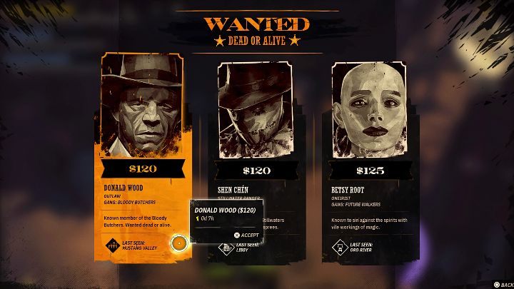 Bounties to dodatkowe zadania w grze Weird West, które polegają na pojmaniu lub wyeliminowaniu celu, za co można dostać całkiem sporo gotówki - Weird West: Porady na start - Weird West - poradnik do gry