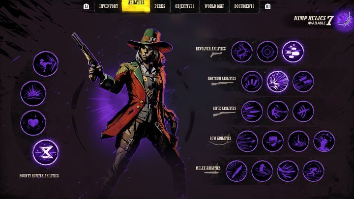 Umiejętności w grze Weird West zostały podzielone na kilka kategorii - Weird West: Rozwój postaci - Weird West - poradnik do gry