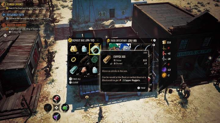 Sejf możecie kupić w banku za 150 dolarów - Weird West: Sejf - jak wykupić skrytkę? - Weird West - poradnik do gry