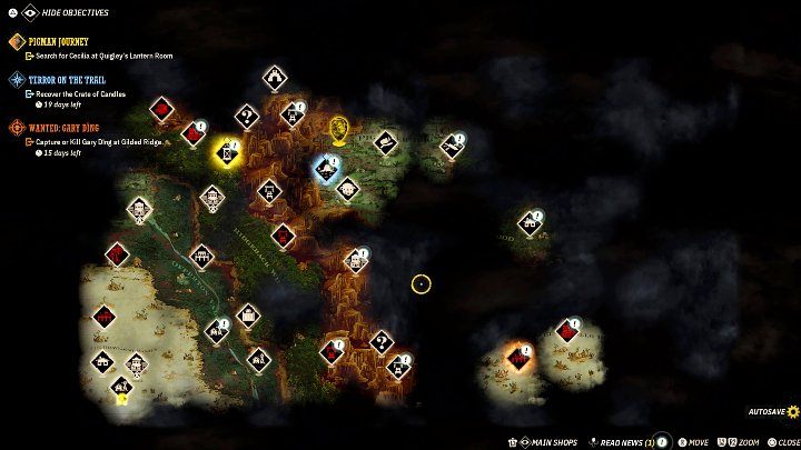 Piesza wędrówka do poszczególnych miejsc na mapie Weird West może potrwać od kilku godzin do nawet kilku dni - Weird West: Eksploracja - Weird West - poradnik do gry