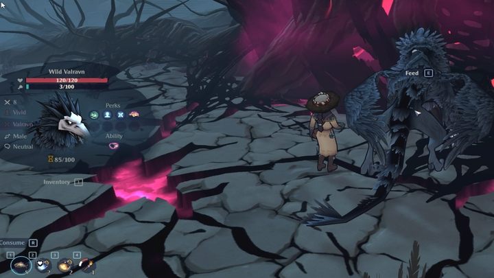 Po uleczeniu, potwór przybiera szary kolor i nie jest wrogi wobec Was - The Serpent Rogue: The Corrupted Land - solucja, opis przejścia - The Serpent Rogue - poradnik do gry