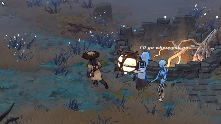 Następnie przywołajcie zbiornik ze studni w Camp za 100 monet, i poprzez interakcję z nim każcie podnieść go sojusznikowi - The Serpent Rogue: The Corrupted Land - solucja, opis przejścia - The Serpent Rogue - poradnik do gry